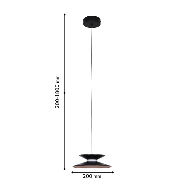 Подвесной светодиодный светильник Favourite Platt 4372-1P Фото № 2