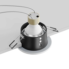 Встраиваемый светильник Hesby Lighting Nova IP44, 35Вт, GU10, белый HSBL_0135 1