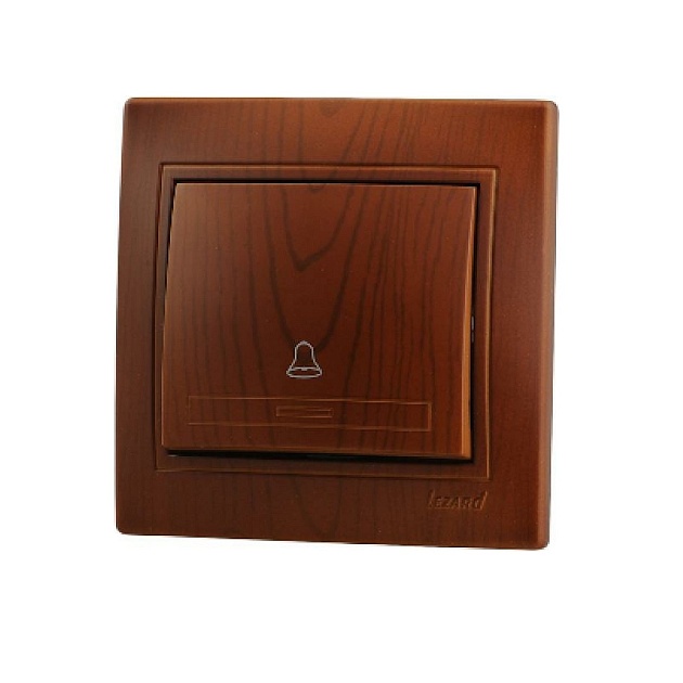 Кнопка звонка Lezard Mira сосна 701-0801-103 Фото № 1