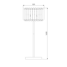 Торшер Bogates Castellie 01124/4 4