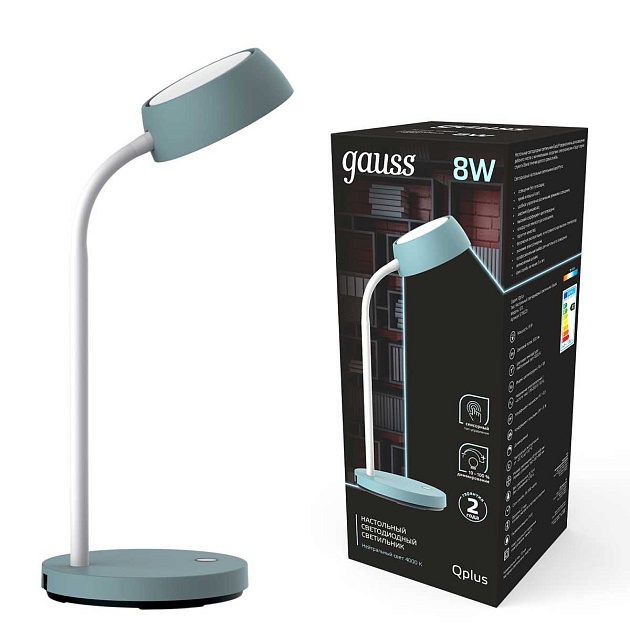 Настольная лампа Gauss Qplus GT6023 изображение 5 Настольная лампа Gauss Qplus GT6023 Фото № 5