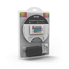 Светодиодная лента Gauss 10W/m 60LED/m 5050SMD разноцветный 3M BT041 3