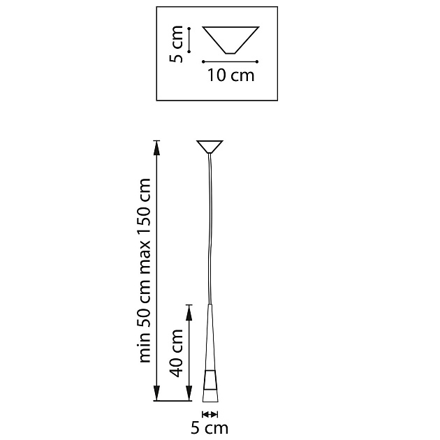 Подвесной светодиодный светильник Lightstar Cone 757011 Фото № 5