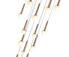 Подвесная светодиодная люстра Kink Light Монс 07530-15A,36 1