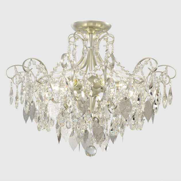 Потолочная люстра Crystal Lux Esmiralda PL6 Silver изображение 3 Потолочная люстра Crystal Lux Esmiralda PL6 Silver Фото № 3