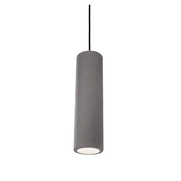 Подвесной светильник Ideal Lux Oak SP1 Round Cemento 150635 изображение 1 Подвесной светильник Ideal Lux Oak SP1 Round Cemento 150635 Фото № 1