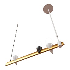 Подвесная светодиодная люстра Loft IT Whisper 1028-3WH 4