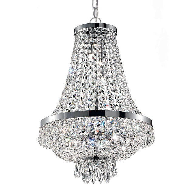 Подвесная люстра Ideal Lux Caesar SP6 Cromo 033532 Фото № 1