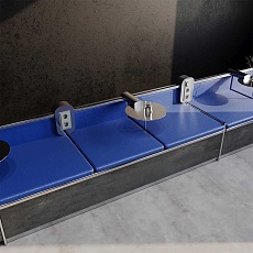 Светорегулятор встраиваемый Voltum S70 поворотно-нажимной 600 Вт, (сталь) VLS070305 4