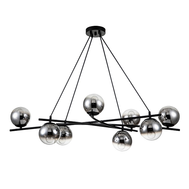 Подвесная люстра Escada Balance 1119/8S Black Фото № 1