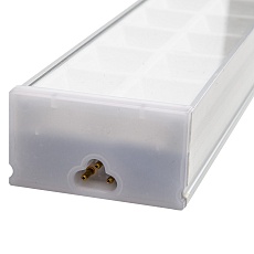 Линейный светодиодный светильник Uniel ULO-FL120C-100W/6500K/K SILVER LINKABLE UL-00010830 5