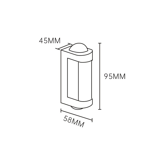 Уличный настенный светодиодный светильник Escada 30006W/01LED изображение 2 Уличный настенный светодиодный светильник Escada 30006W/01LED Фото № 2