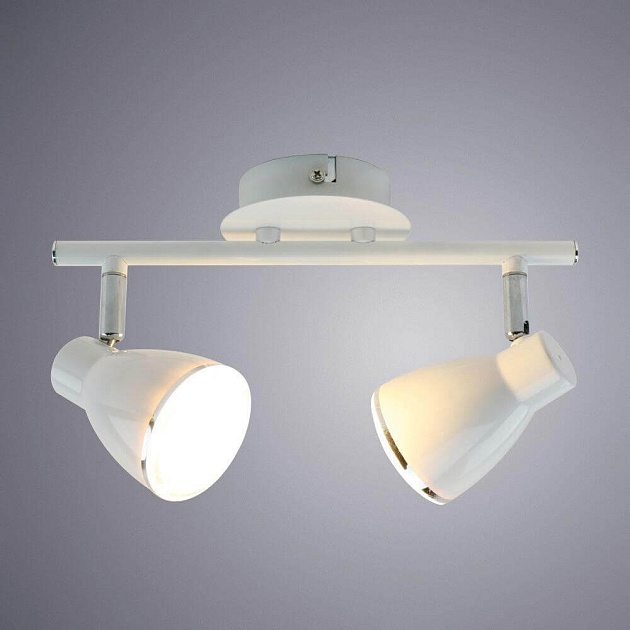 Светодиодный спот Arte Lamp Gioved A6008PL-2WH изображение 2 Светодиодный спот Arte Lamp Gioved A6008PL-2WH Фото № 2