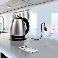 Умная Wi-Fi розетка/дистанционное управление бытовыми приборами 10 А 11-6008 1