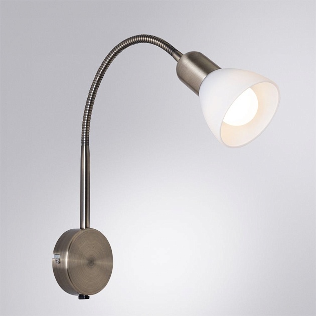 Бра Arte Lamp Falena A3116AP-1AB изображение 2 Бра Arte Lamp Falena A3116AP-1AB Фото № 2