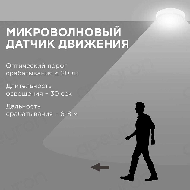 Накладной светодиодный светильник Apeyron 28-14 изображение 9 Накладной светодиодный светильник Apeyron 28-14 Фото № 9