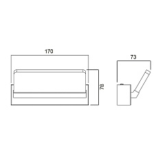 Настенный светильник Vele Luce Forza VL8283W11 4
