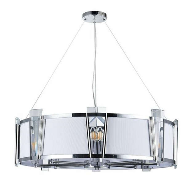 Подвесная люстра Arte Lamp Grato A4079LM-8CC изображение 1 Подвесная люстра Arte Lamp Grato A4079LM-8CC Фото № 1