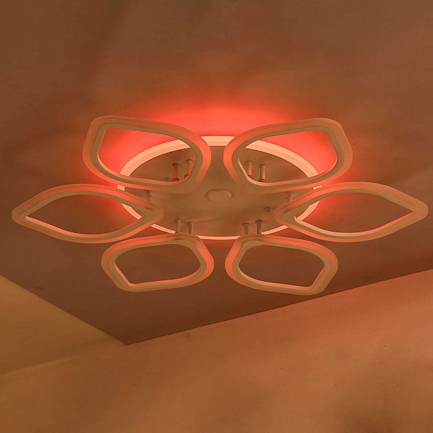 Потолочная светодиодная люстра Citilux Ромби Смарт CL236A160E Фото № 10