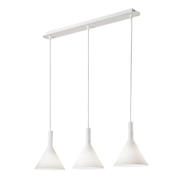 Подвесной светильник Ideal Lux Cocktail SP3 Bianco 074245 Фото № 1