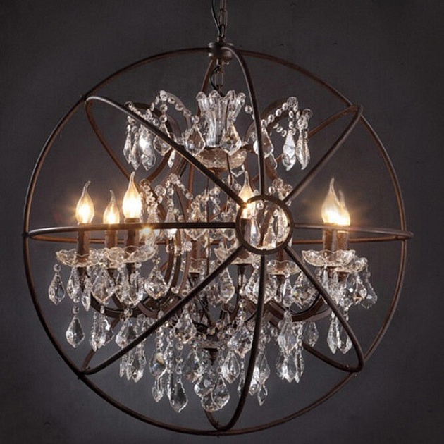Подвесная люстра Loft IT Foucaults Orb Crystal Loft1897/6 изображение 6 Подвесная люстра Loft IT Foucaults Orb Crystal Loft1897/6 Фото № 6