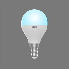 Лампа светодиодная Gauss E14 7,5W 4100К матовая 1053128 4