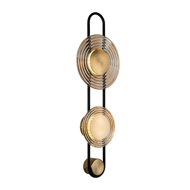 Настенный светодиодный светильник Modelux Modestyle MS.1506.02 BK-BS Фото № 1