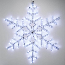 Светодиодная фигура Ardecoled Снежинка ARD-Snowflake-M3-920X920-432Led White 025306 2