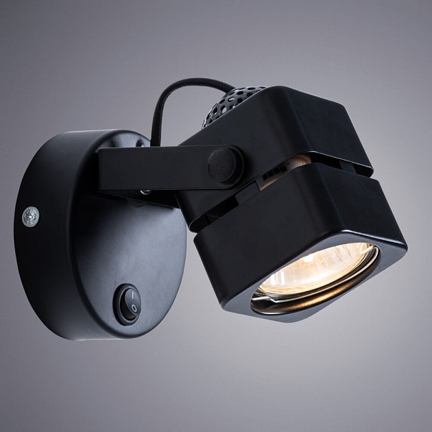 Настенный светильник Arte Lamp A1315AP-1BK изображение 2 Настенный светильник Arte Lamp A1315AP-1BK Фото № 2
