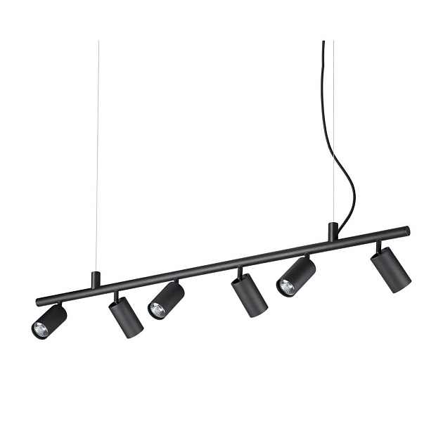 Подвесная люстра Ideal Lux Dynamite SP6 Nero 231396 изображение 1 Подвесная люстра Ideal Lux Dynamite SP6 Nero 231396 Фото № 1