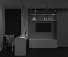 Трековый светильник Maytoni Technical TR156-1-5W3K-PT 1