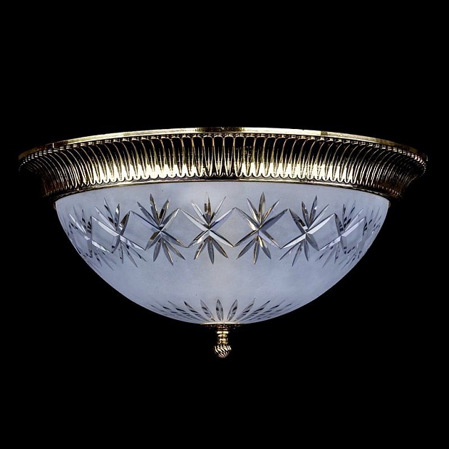 Потолочный светильник Artglass Lea III. Brass Antique Фото № 1