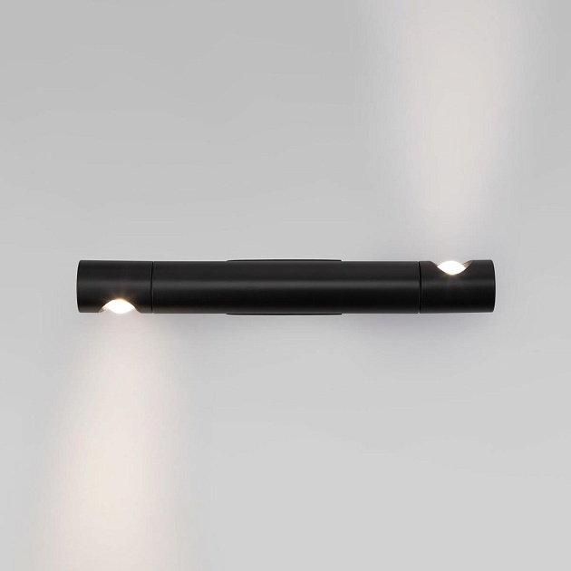 Настенный светодиодный светильник Eurosvet Tybee 40161 LED черный изображение 1 Настенный светодиодный светильник Eurosvet Tybee 40161 LED черный Фото № 1