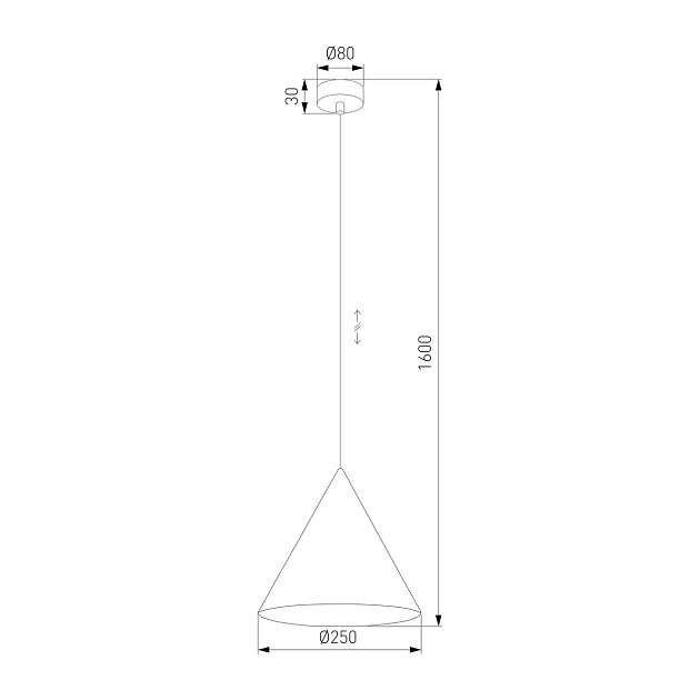 Подвесной светильник TK Lighting 10008 Cono изображение 2 Подвесной светильник TK Lighting 10008 Cono Фото № 2