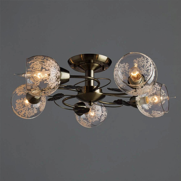 Потолочная люстра Arte Lamp 31 A1292PL-5AB изображение 2 Потолочная люстра Arte Lamp 31 A1292PL-5AB Фото № 2