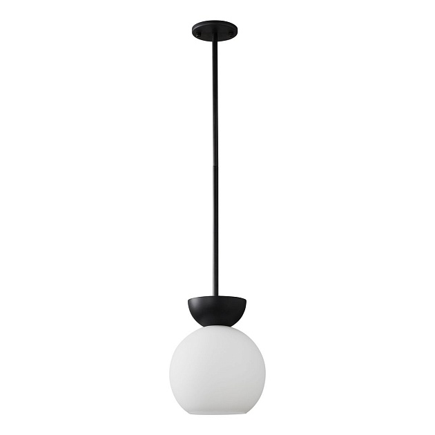 Подвесной светильник iLamp Mono P6079-1 BK+WH изображение 1 Подвесной светильник iLamp Mono P6079-1 BK+WH Фото № 1
