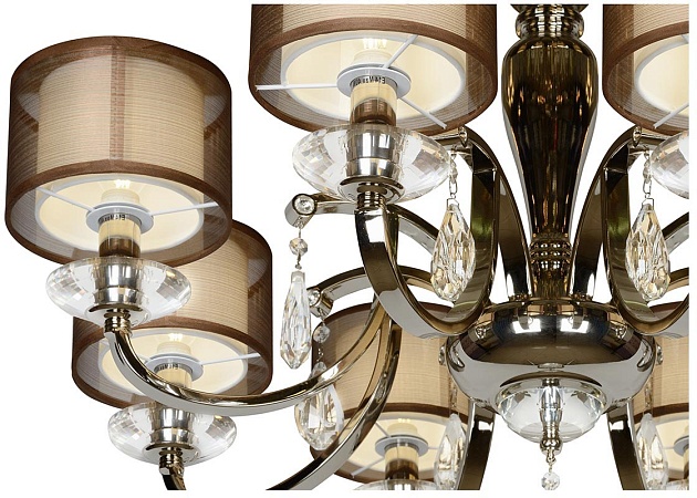 Потолочная люстра iLamp Sofia 88210/8 CR изображение 3 Потолочная люстра iLamp Sofia 88210/8 CR Фото № 3