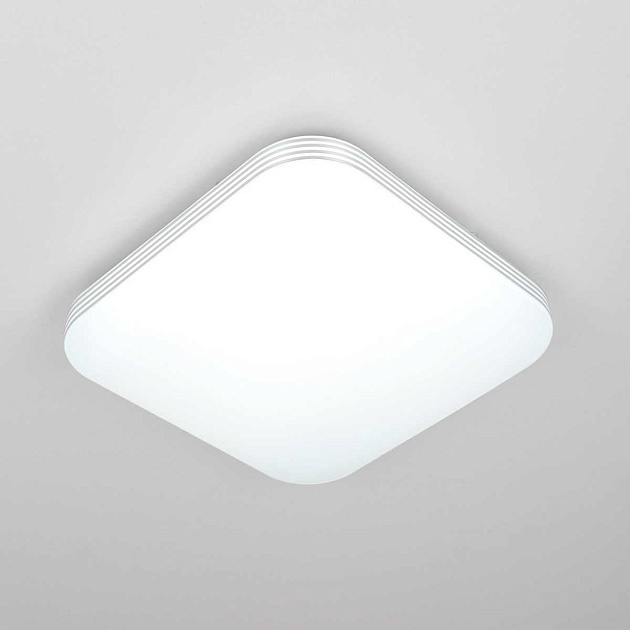 Потолочный светодиодный светильник Citilux Симпла CL714K24SV изображение 14 Потолочный светодиодный светильник Citilux Симпла CL714K24SV Фото № 14