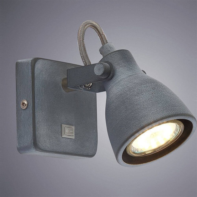 Спот Arte Lamp A9189AP-1GY изображение 2 Спот Arte Lamp A9189AP-1GY Фото № 2