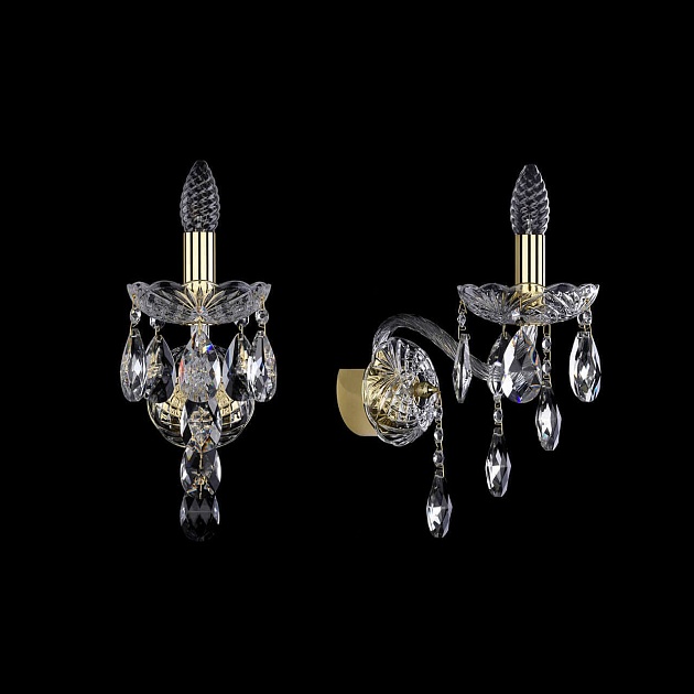 Бра Bohemia Ivele 1415B/1/165/XL G изображение 1 Бра Bohemia Ivele 1415B/1/165/XL G Фото № 1
