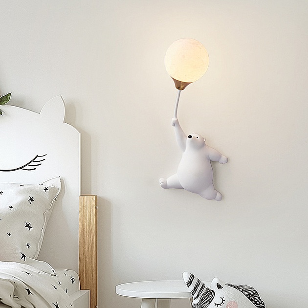 Настенное бра Lightera Bears LE223W-1WA Фото № 4