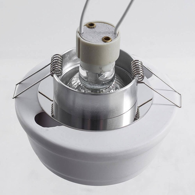 Встраиваемый светильник Arte Lamp Cratere A5243PL-1WH Фото № 2