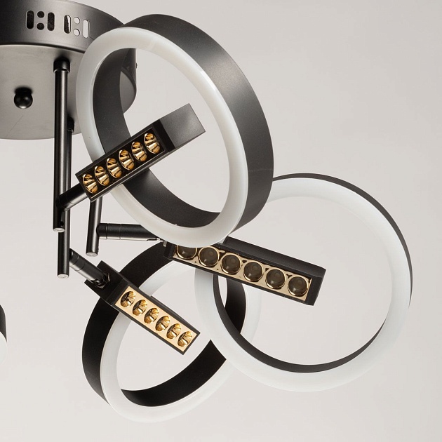 Потолочная светодиодная люстра De City Драйв 377014006 Фото № 3