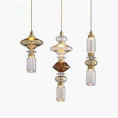 Подвесной светодиодный светильник Mizi'en Mosaic MZ160191-3-720B 1