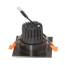 Встраиваемый светодиодный светильник Lumina Deco Dalston LDC F115 GR+BR 1