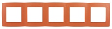 Рамка 5-постовая ЭРА 12 12-5005-22 Б0019419