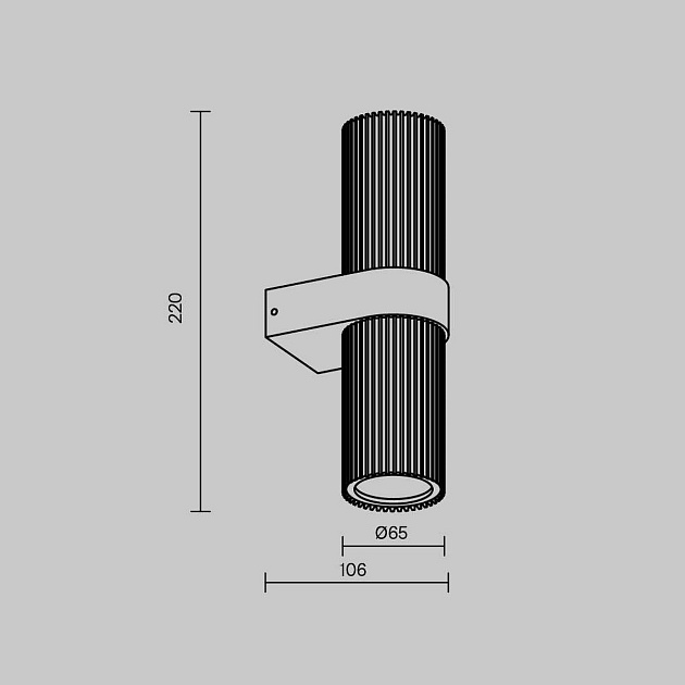 Бра Maytoni Dynamics MOD326WL-02B Фото № 2