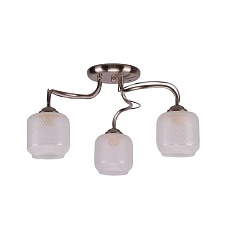 Потолочная люстра ЭкономСвет 10041/3SN WT