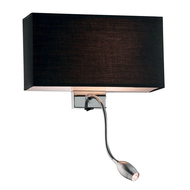 Настенный светильник Ideal Lux Hotel AP2 Nero 035956 изображение 1 Настенный светильник Ideal Lux Hotel AP2 Nero 035956 Фото № 1