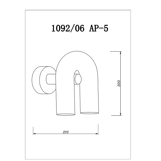 Бра Divinare Twins 1092/06 AP-5 изображение 2 Бра Divinare Twins 1092/06 AP-5 Фото № 2
